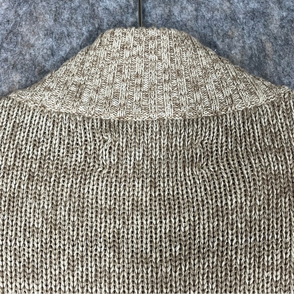 Chaps Brown Elbow Patch Preppy Academia Classic Cozy Grandpa Sweater* - Sz L - Picture 14 of 16